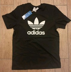 Adidas Trefoil T-Shirt IA4815 Black/White Men’s Size Medium