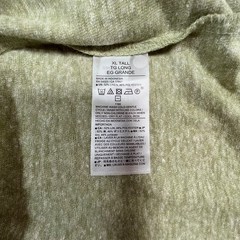 Banana Republic Men’s Linen-Blend Henley T-Shirt – Size XL Tall – NWT