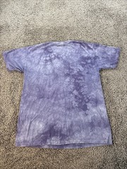 Vtg The Mountain T Shirt Mens 2XL Blue Nature Owl Woods Hunting Blue 1999
