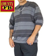 FB County Charlie Brown Short Short Sleeve Button Up Polo Shirts OG Chicano