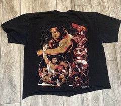 Knowname Mike Tyson Shirt XL Black Iron Mike Collage Tee Streetwear Rap Tee Box