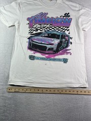 Comfort Colors “All Time Low Tour Forever” Racing T-shirt Size Medium White