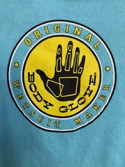 Body Glove Original Wetsuit Maker Men’s Graphic T Shirt XXL Aqua Blue Surf Beach