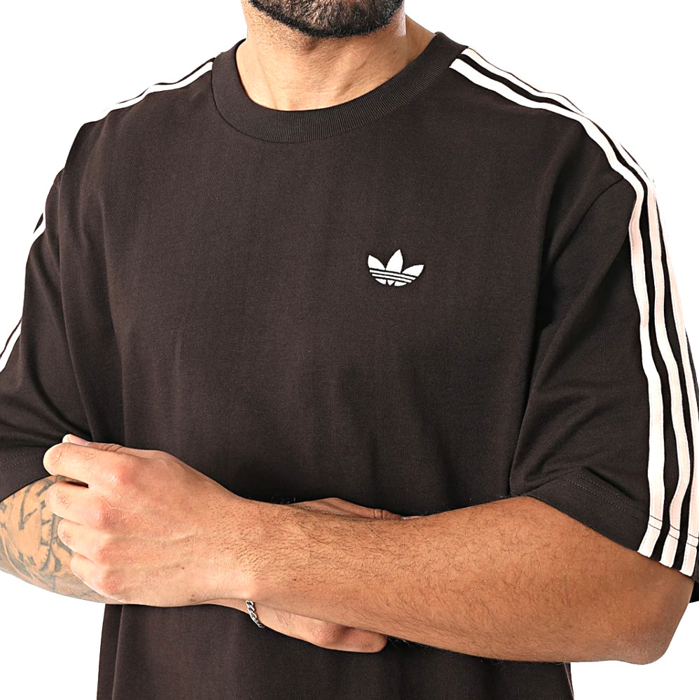 NEW MENS ADIDAS ORIGINALS 3 STRIPES OVERSIZE TEE SHIRT ~SIZE 2XL #KE290