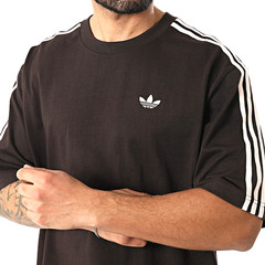 NEW MENS ADIDAS ORIGINALS 3 STRIPES OVERSIZE TEE SHIRT ~SIZE MEDIUM #KE290