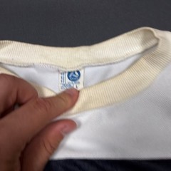 Vintage 80s Artex US Navy Mesh Jersey Shirt Mens L Midshipmen Bill Goat Mascot