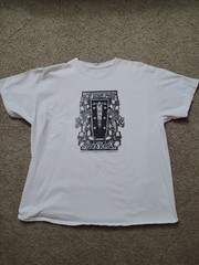Sound Whole Inlay Design Studio & Custom Guitars Short Sleeve T- Shirt Size L