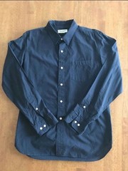 PHIGVEL Regular Collar Dress Shirt Size 2 Carbon Color Used