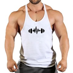 Men Gym Stringer Tank Top Bodybuilding Fitness Vest