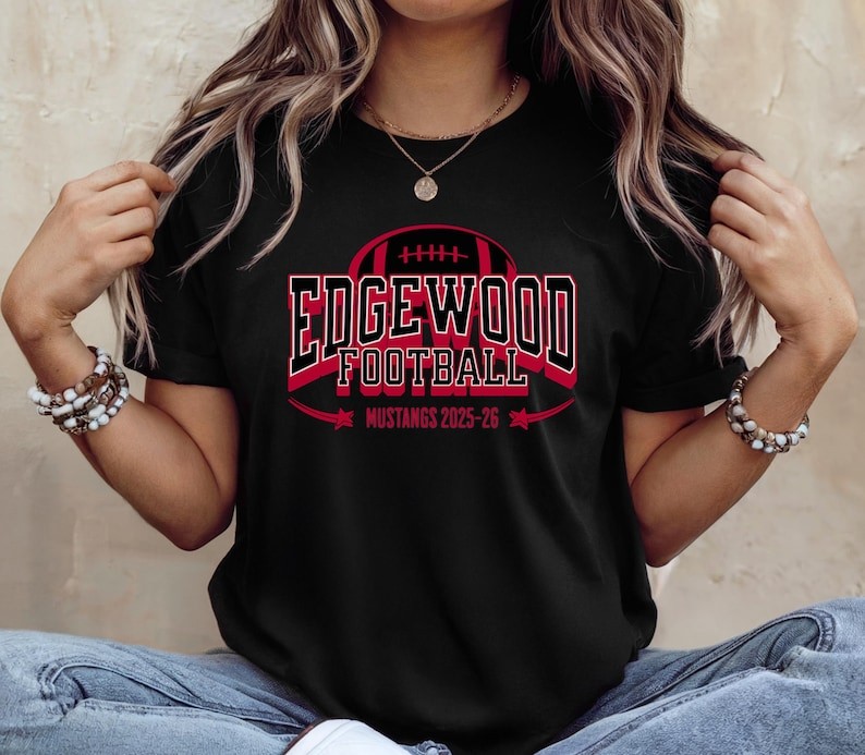 School Football Team Custom Comfort Tee
