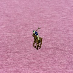 Polo Ralph Lauren T-Shirt Men’s XL Pink Hipster Business Casual Pastel Color Y2K