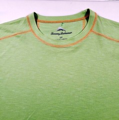 Tommy Bahama Men’s Size Small Solid Green Modal Blend Crew-Neck T-Shirt