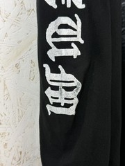 1Burzum Aske Norwegian Black Metal Boot Long Sleeve Black Size ~L Tag Cut