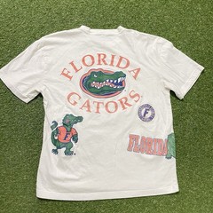 Hollister Boxy Florida Gators Graphic Tee Large L White Short Sleeve Crew Neck