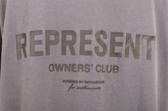DDP Represent Owners Club Gray Big Back Logo T-Shirt Tee Size L