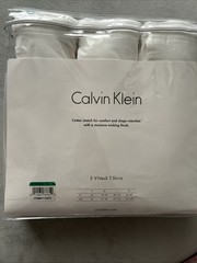 Calvin Klein 3 Pack Cotton Stretch V-neck T-shirts XL White New In Package