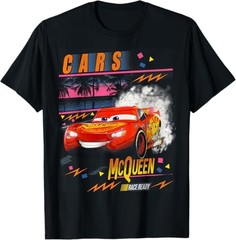 Disney Cars Lightning McQueen Palm Tree Su T-Shirt Size S – 5XL Gift For Friends