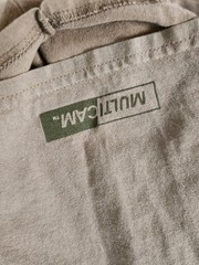 Crye Precision Blend In T-Shirt Tan MultiCam Sleeve Logo Men’s Size XL Military
