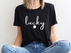 Lucky Clover St Patrick’s Day Shirt Cozy Comfort Tee