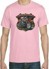 Adult DryBlend® T-Shirt – ( GO’IN HOG WILD – BIKER / CHOPPER)