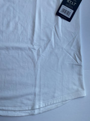 NWT BYLT Premium Basics Signature Drop-Cut T-Shirt Short Sleeve White Men’s XL