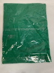 Sada T-Shirt Solid Green Short Sleeve V-Neck 100% Cotton Men’s 5XL