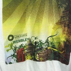 Live Earth Concert for a Climate in Crisis t shirt Small Red Hot Chili Peppers
