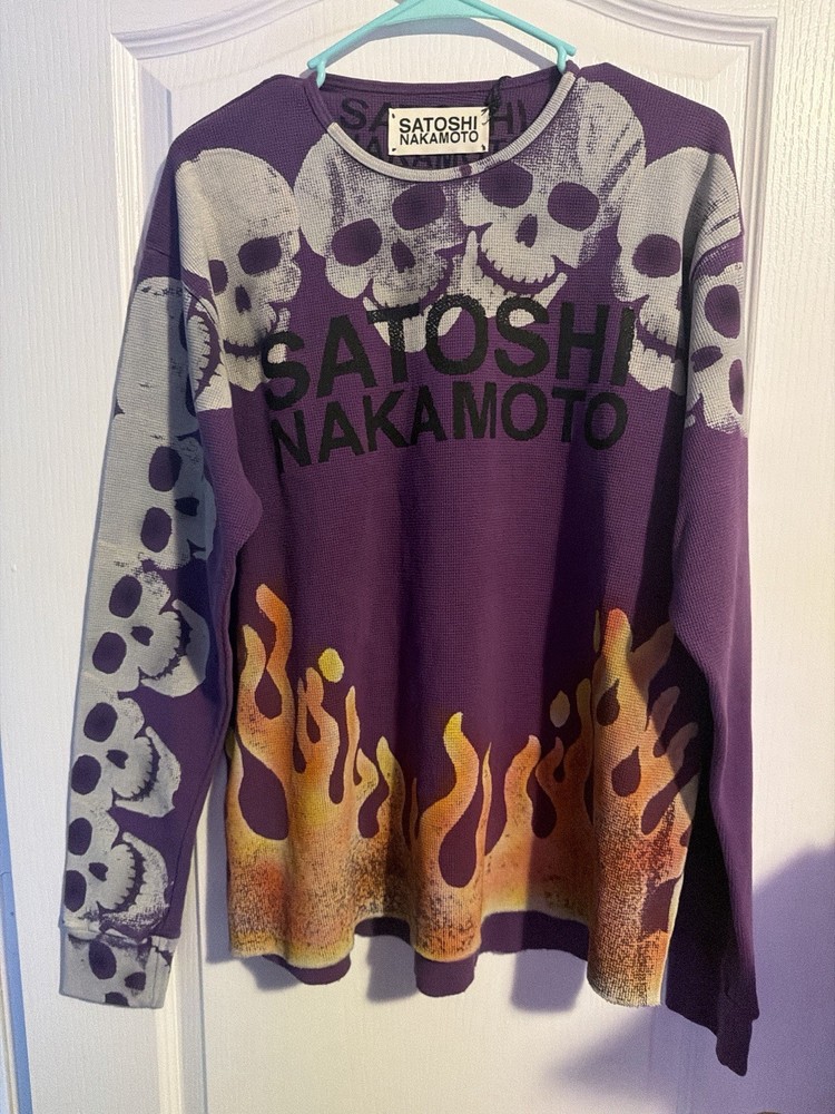 Purple Satoshi Nakamoto Thermal “Lost Boys” Size XL