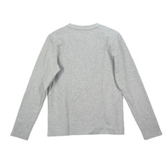 Raith Clothing Pocket T Shirt Tyler Long Sleeve Grey Marl Heavy Blend size S