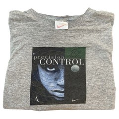 Vintage 90s Nike Tiger Woods Precision & Control/Power & Tenacity T-Shirt 3XL