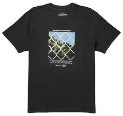 RVCA Thru View SS T-Shirt – Black – New