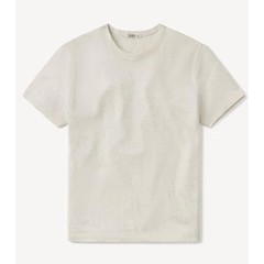 Buck Mason Soft Pima Cotton Classic T-Shirt in Heathered Oat Size Large