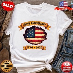 America 250 Shirt, 1717-2026 USA 250th Anniversary T-Shirt, S-5XL