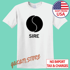 Sire Records Men’s White Size S-5XL