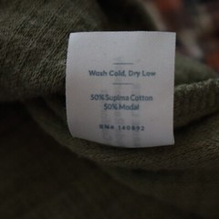 Marine Layer Shirt Mens M/L Thermal Waffle Knit Casual Pocket Green Long Sleeve