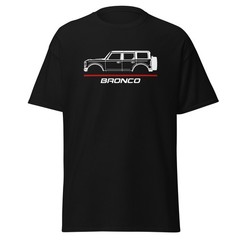 Bronco 2022 EcoBoost 4×4 Offroad Trail Machine Graphic Tee T-Shirt Gift T-shirt