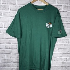 Bob Marley Shirt Mens Large L Green Shoe Palace Embroidered New With Tags