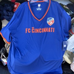 RATE FC Cincinnati MLS Official Jersey Shirt XL Variation New With tags