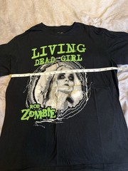 Rob Zombie Living Dead Girl Black Graphic Print T-Shirt Men’s XL