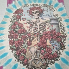 Liquid Blue Grateful Dead Shirt 90s Large 30th Anniversary Garcia Single Stitch