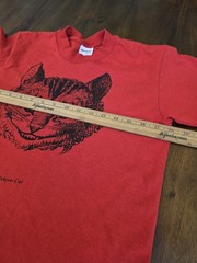 Alice in Wonderland Cheshire Cat Single Stitch T-Shirt Vintage 90s Sz M Stedman