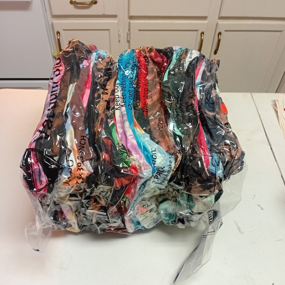 Bulk Lot 48 Tie Dye Shirts Size Large Assorted Graphics Sports Anime Festival #2