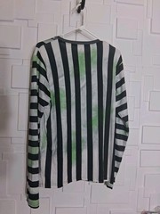 Universal Studios Beetlejuice Long Sleeve Halloween Costume HHN Shirt Sz Small