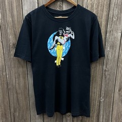 Nike 6.0 Gorilla Wolf Skateboarding Graphic Tee Shirt Y2K Black Mens XXL 2XL