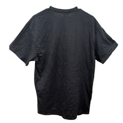5 PK Delta Magnum Weight Black Pocket T-Shirts Adult Large Preshrunk Cotton