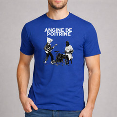 Music Shirt Funny Sarcastic Angine De Poitrine Live Art Graphic Men Boys Kids