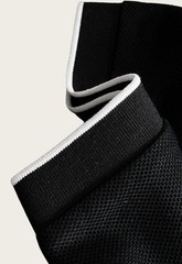 Prada Men’s black round-neck short-sleeved shirt