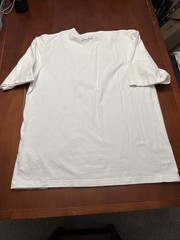 Sean John Mens XL White with Blue Logo Tee Streetwear Casual Vintage Y2K Rap