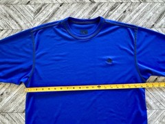 VTG Nike ACG T-Shirt Mens Medium Blue Outdoor Sports Base Hiking Running Gym Y2K