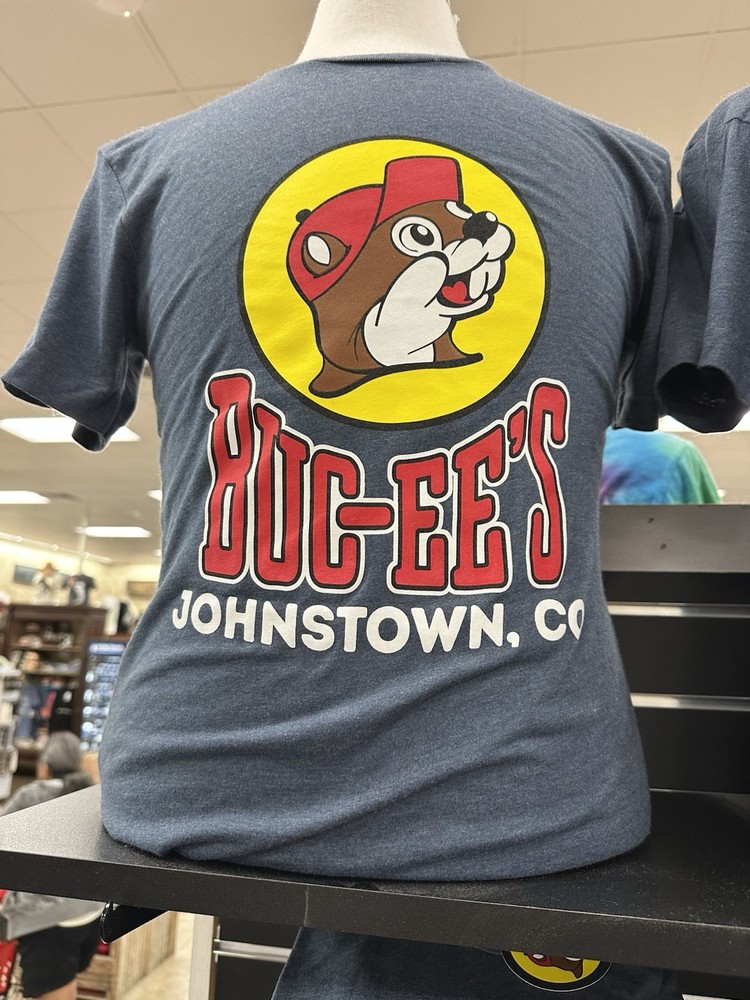 NEW! Buc-ees Johnstown, Co T-Shirt Size Large